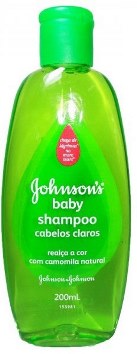 Shampoo de bebê Johnson & Johnson - Cabelos Claros