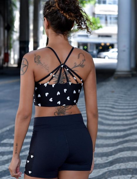 short fitness cross - love collection