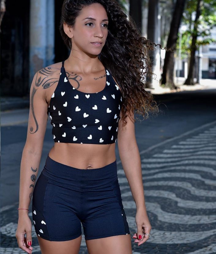 short fitness cross - love collection 2